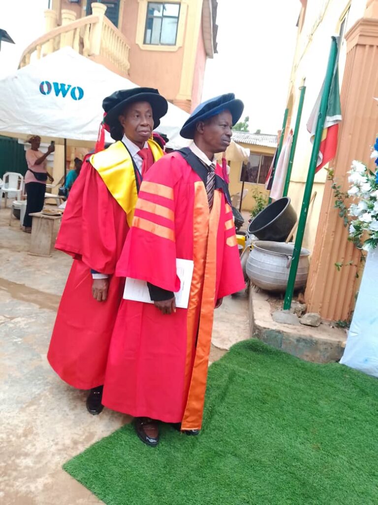 Matriculation event at wapoly Ijoko